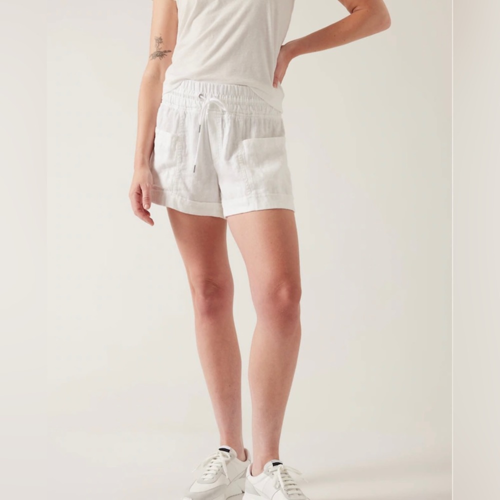 ATHLETA Cabo Linen 4" Short